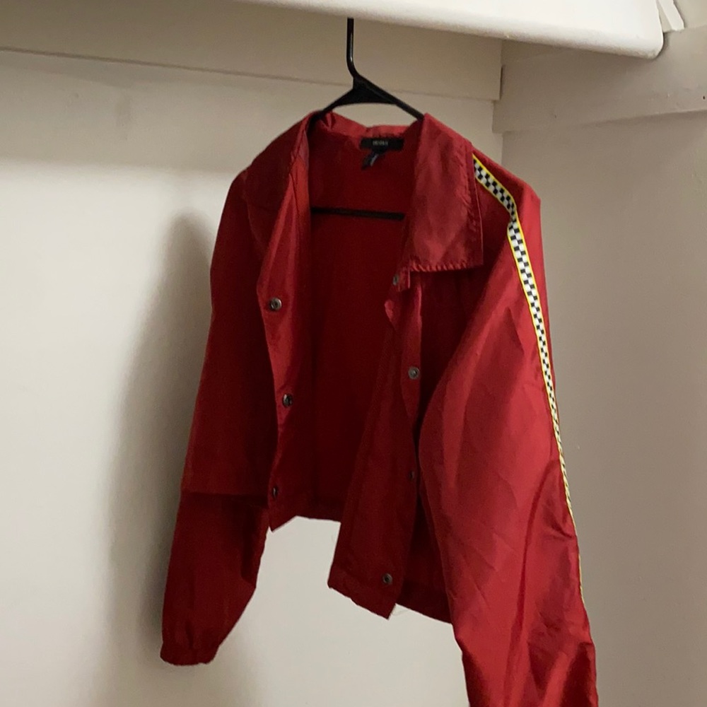 cropped wind breaker
